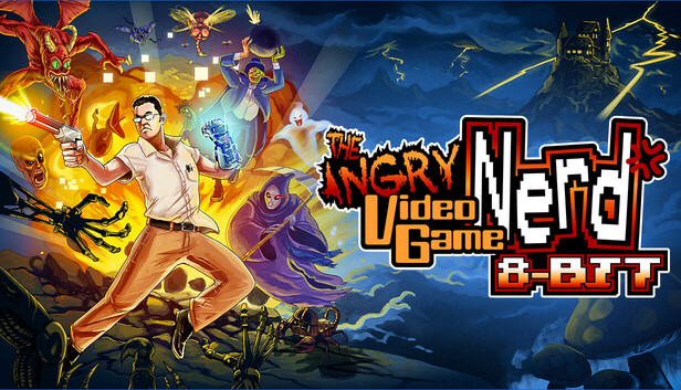 Angry Video Game Nerd 8-bit artwork