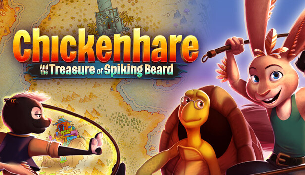 Chickenhare and the treasure of Spiking-Beard artwork