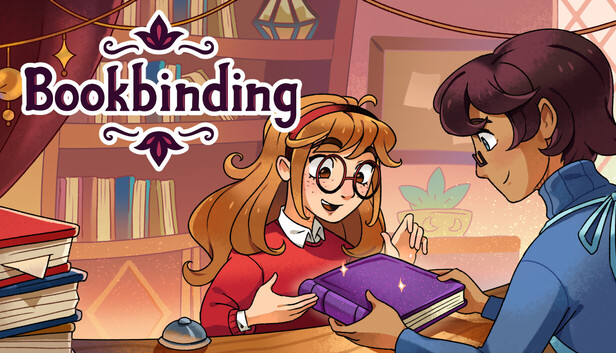 Bookbinding – Dark Cozy Sim artwork
