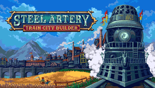 Steel Artery: Train City Builder artwork