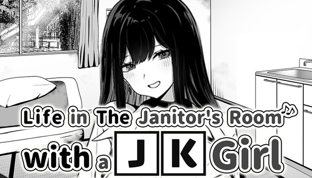 Life in The Janitor's Room with A JK Girl artwork