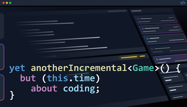 Yet Another Incremental Game (but this time about coding) artwork