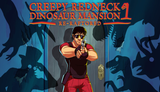 Creepy Redneck Dinosaur Mansion 1 Re-Raptored artwork
