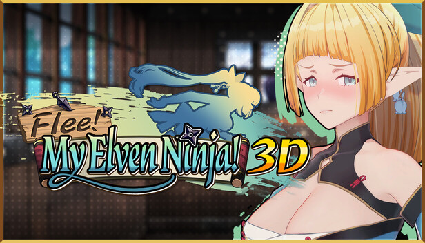Flee, My Elven Ninja! 3D artwork