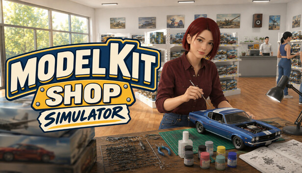 Model Kit Shop Simulator artwork