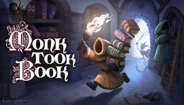 Monk Took Book artwork