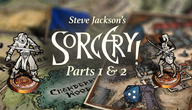 Sorcery! Parts 1 and 2 artwork