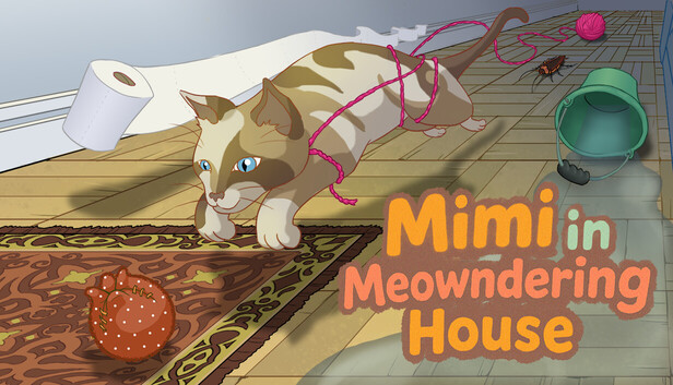 Mimi in Meowndering House artwork