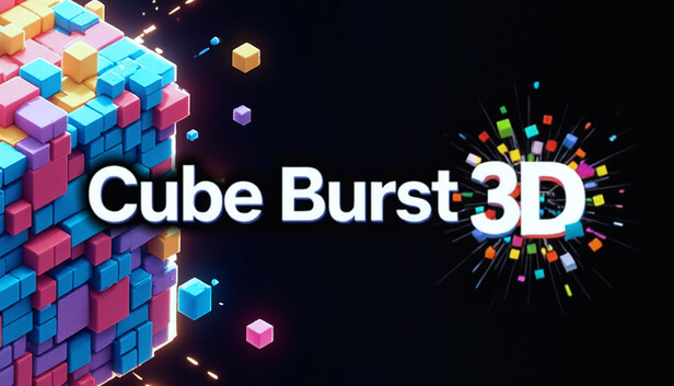 Cube Burst 3D artwork