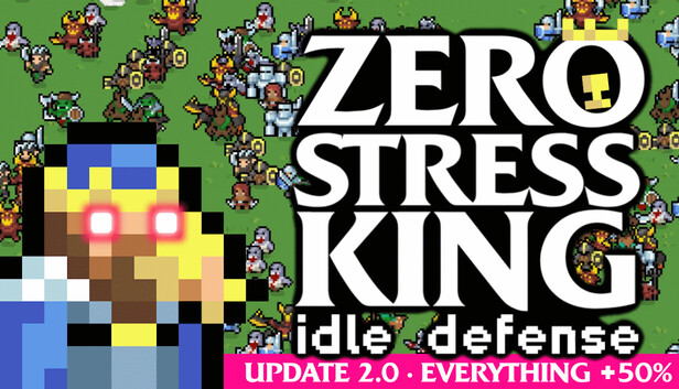 Zero Stress King: Idle Defense artwork