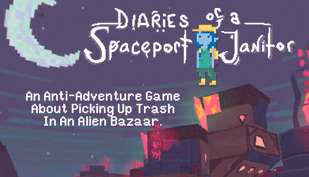 Diaries of a Spaceport Janitor artwork