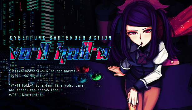 VA-11 Hall-A: Cyberpunk Bartender Action artwork