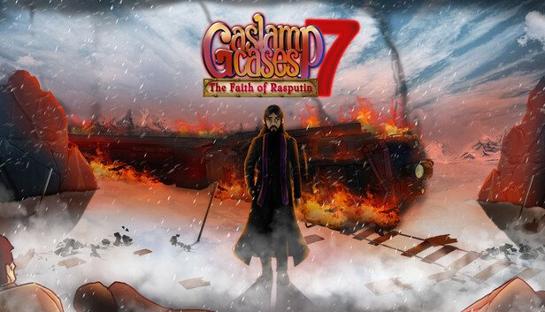 Gaslamp Cases 7: The Faith of Rasputin artwork