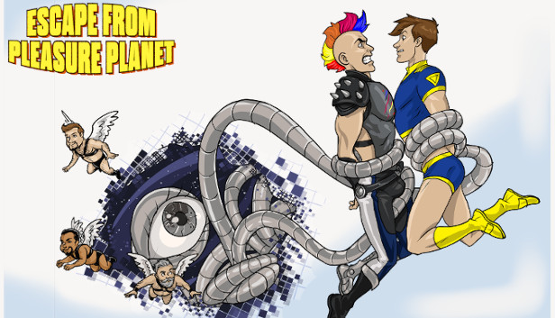 Escape from Pleasure Planet artwork