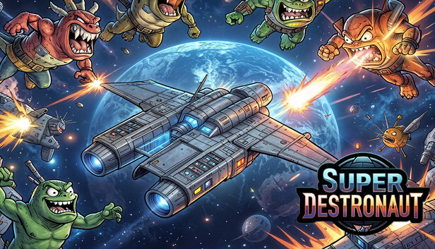 Super Destronaut artwork