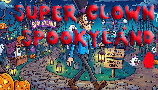 Super Clown Spookyland artwork