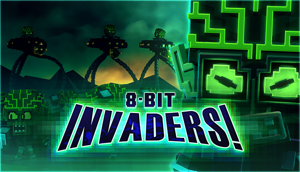 8-Bit Invaders! artwork