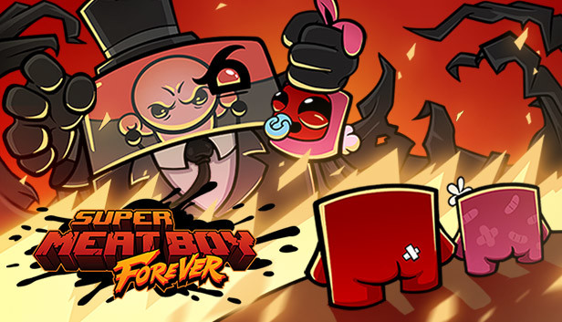 Super Meat Boy Forever artwork
