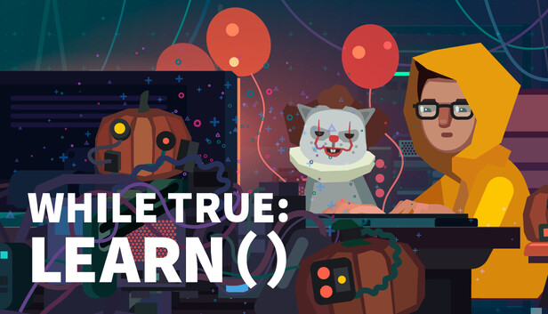 while True: learn() artwork