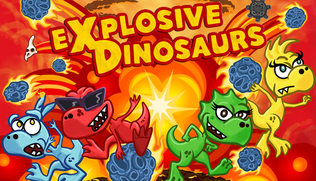 Explosive Dinosaurs artwork