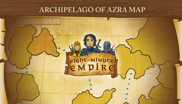 Eight-Minute Empire: Archipelago of Azra Map artwork