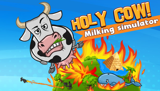 HOLY COW! Milking Simulator artwork