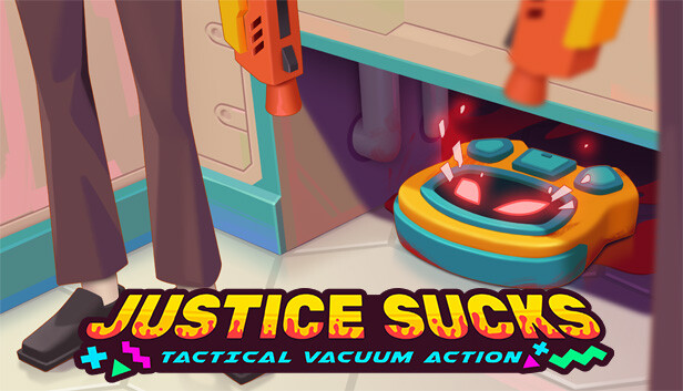 JUSTICE SUCKS: Tactical Vacuum Action artwork
