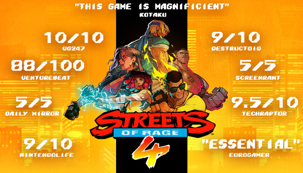 Streets of Rage 4 artwork